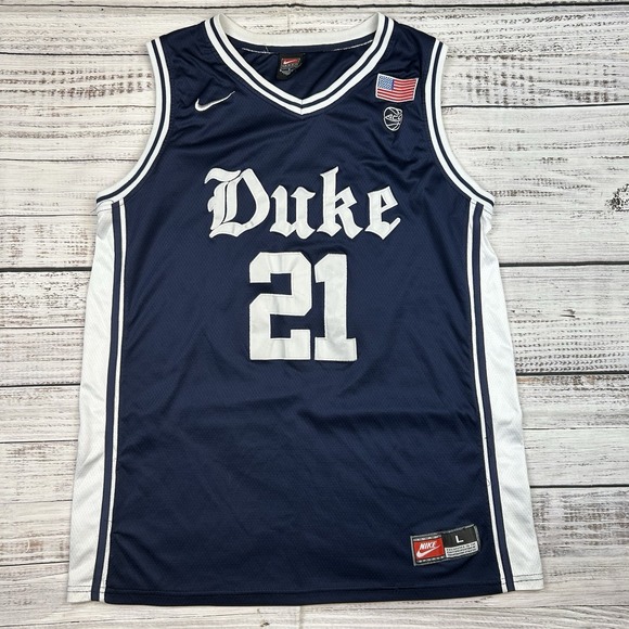 Duke Blue Devils Matthew Hurt NCAA Basketball jersey Nike Team Men's Sz L Sewn - Picture 1 of 7